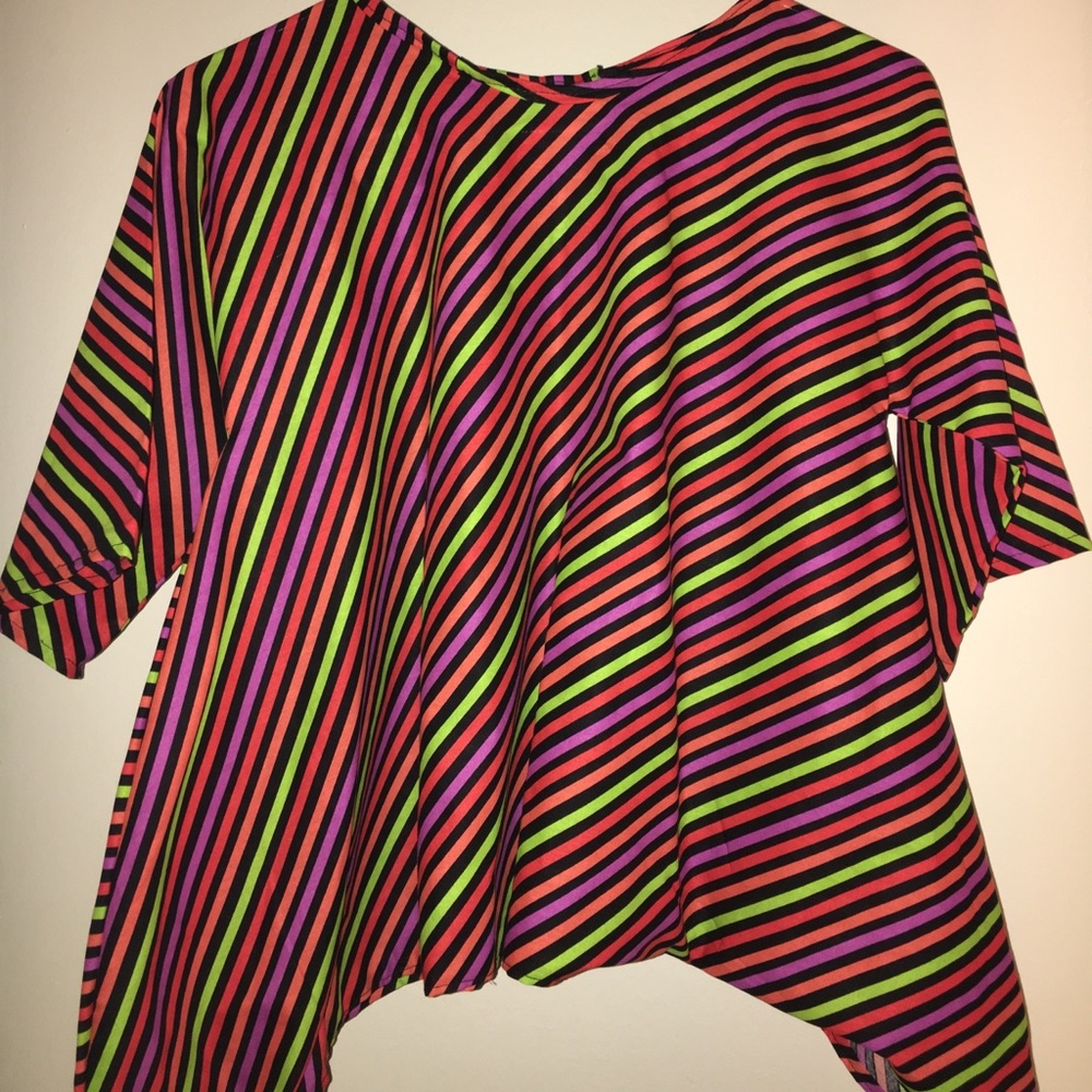 Handmade by Pri-multi colored shirt